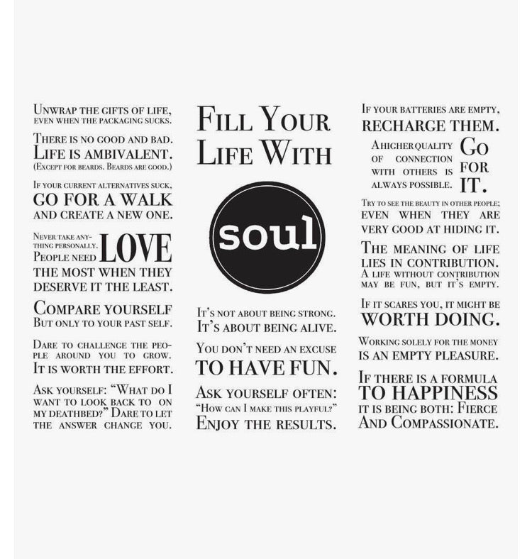 fill your life with soul 1.0 l
